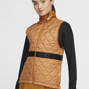Nike Women's Brown Vest Aerolayer Small